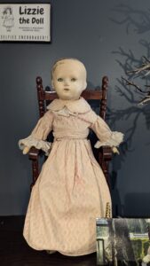 Lizzie the Niagra on the lake haunted doll